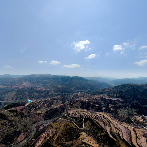 [航拍]清徐水峪村杏花绽放720全景-清徐美丽乡村